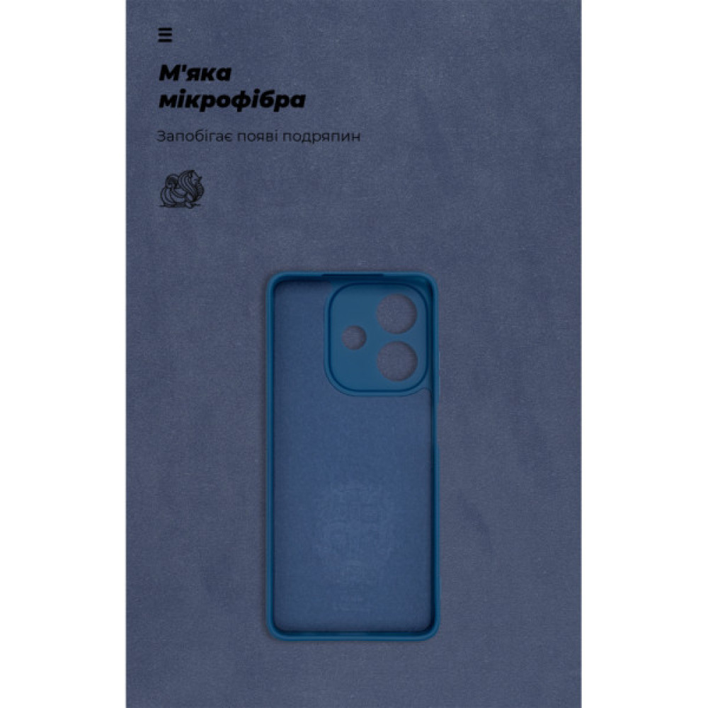 Чохол до мобільного телефона Armorstandart ICON OPPO A3 4G / A3x 4G / A40m 4G Camera cover Dark Blue (ARM89238)