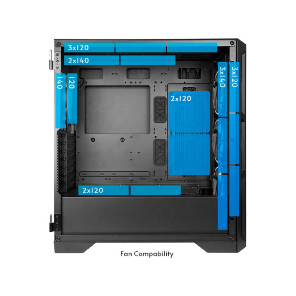 Корпус для ПК Chieftec APEX (GA-01B-TG-OP)