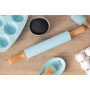Качалка Ardesto Tasty baking 43,5 см Silicon/Wood Tiffany Blue (AR2323T) Качалка Ardesto Tasty baking 43,5 см Silicon/Wood Tiffany Blue (AR2323T)