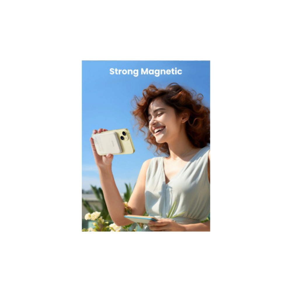 Батарея універсальна Ugreen 5000 mAh 15W Magnetic Wireless USB-C In/Out (PB560) (25207)