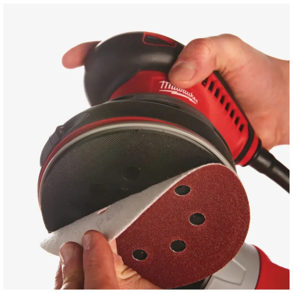 Шліфувальна машина Milwaukee ROS 125 E, 300Вт, 125мм (4933433180)