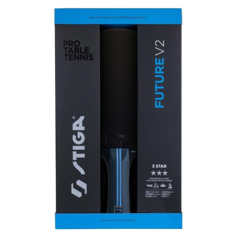 Ракетка для настільного тенісу Stiga Future V2 3-Star FL (1213-1306-35) (932359)