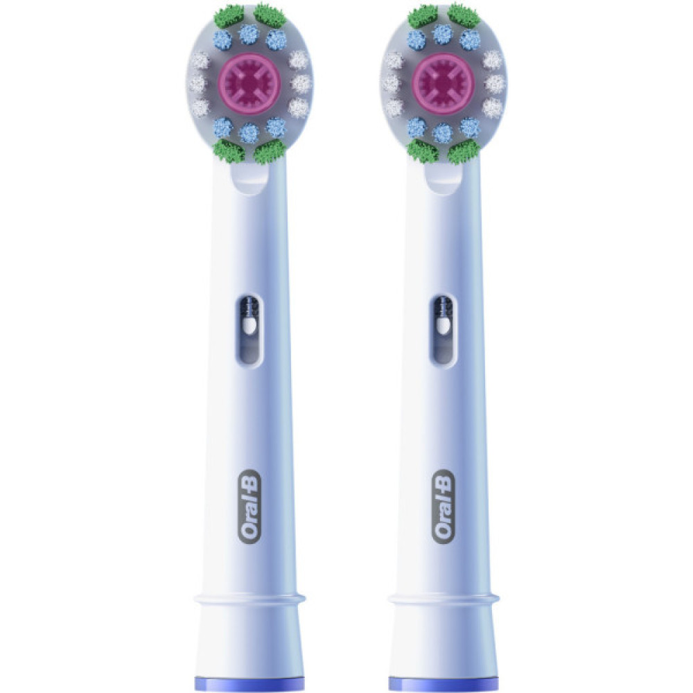 Насадка для зубної щітки Oral-B Pro 3D White, 2 шт (8006540847183)