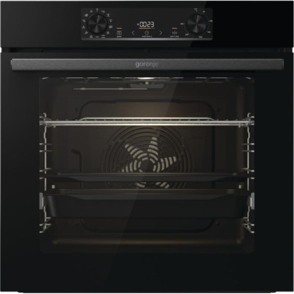 Комплект Gorenje (духовка електрична BOS6737E06BG + поверхня індукційна GI6401BSC), 743032, чорн