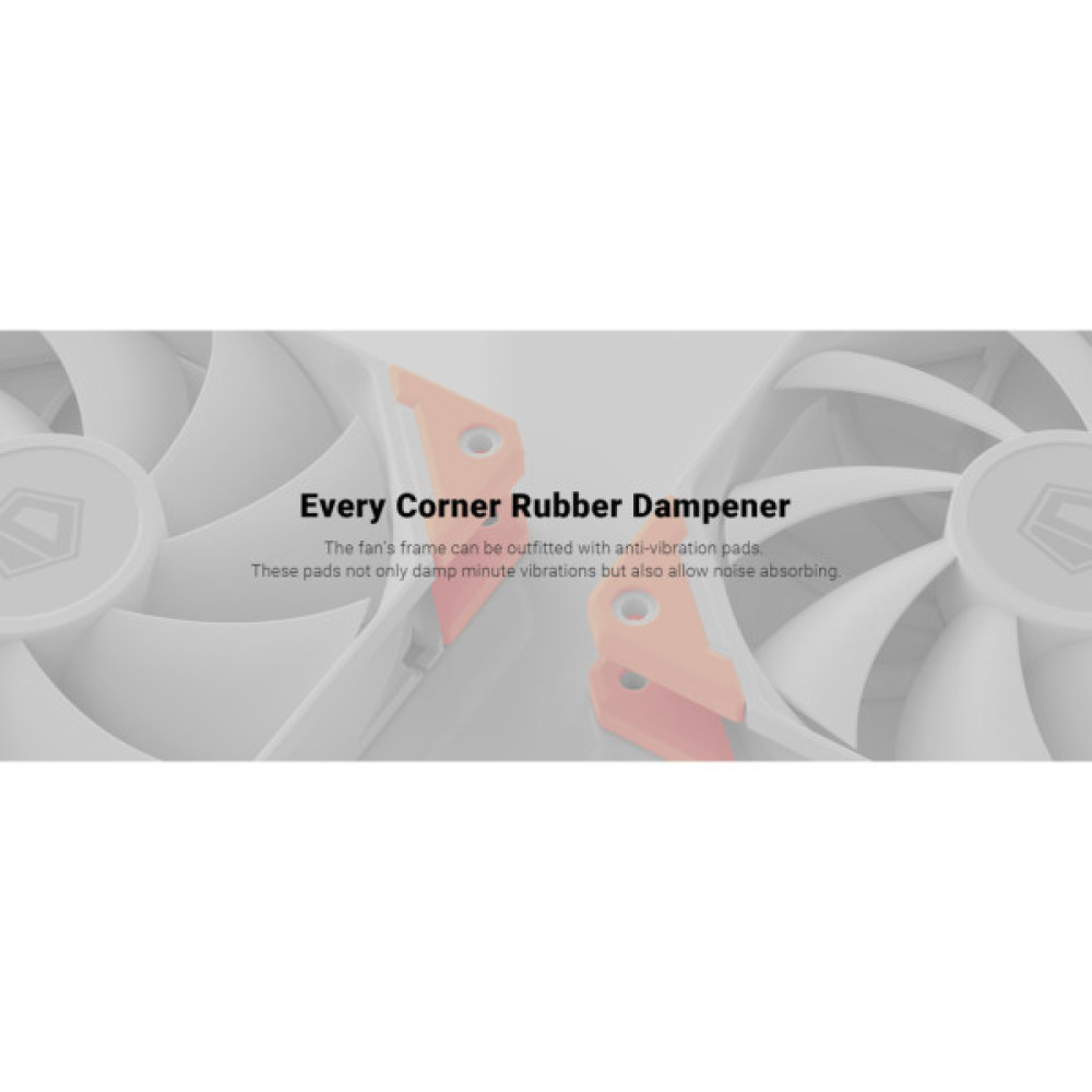 Кулер до корпусу ID-Cooling TF-12025-PRO WHITE