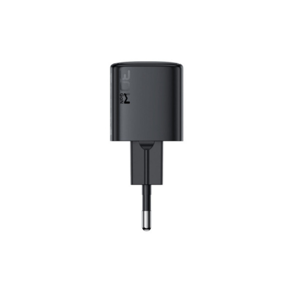 Зарядний пристрій Acefast 1xUSB-C 30W GaN A118 black (6974316284994)