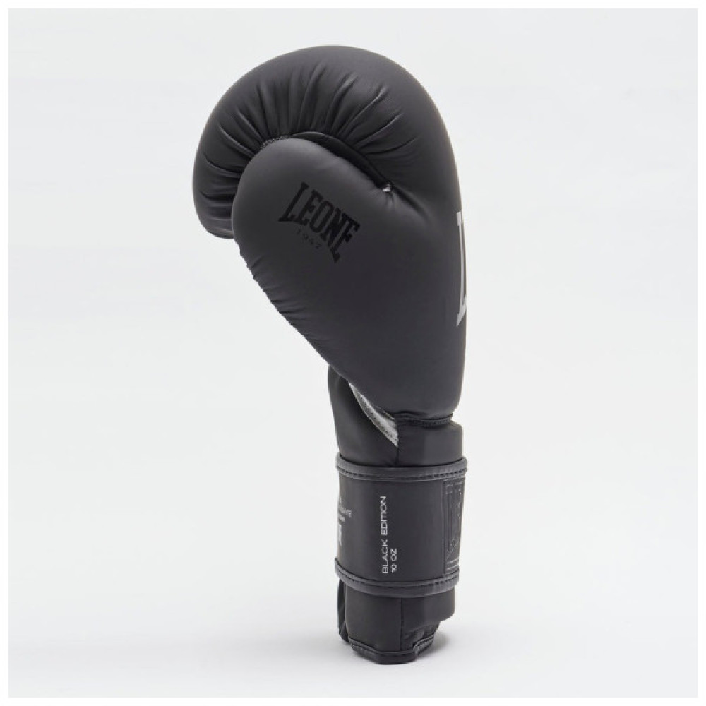 Боксерські рукавички Leone GN059 Black/White 14 унцій (GN059_Bl/White_14oz)