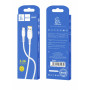 Дата кабель USB 2.0 AM to USB-C 1.0m 2.4A silicone white Denmen (DM-D06T-WH) Дата кабель USB 2.0 AM to USB-C 1.0m 2.4A silicone white Denmen (DM-D06T-WH)