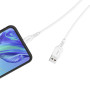 Дата кабель USB 2.0 AM to USB-C 1.0m 2.4A silicone white Denmen (DM-D06T-WH) Дата кабель USB 2.0 AM to USB-C 1.0m 2.4A silicone white Denmen (DM-D06T-WH)