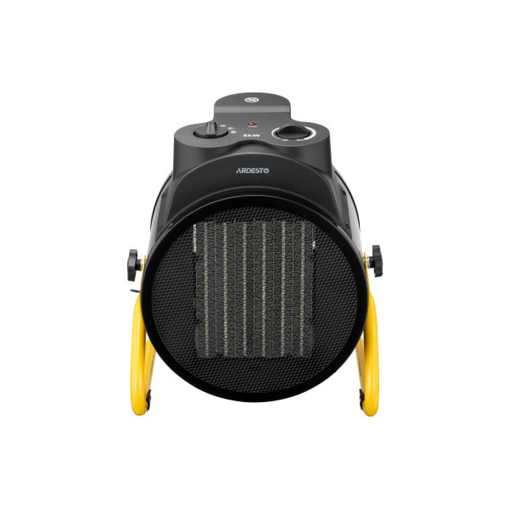 Теплова гармата електрична ARDESTO IFH-05B 5кВт, 50м2, 470м3/г, керамічний нагрів. елемент (PTC), чорний, 4кг