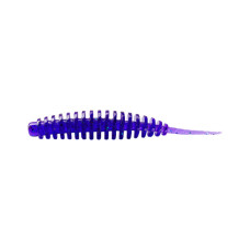Силікон рибальський FishUP Tanta 3" 060 - Dark Violet/Peacock&Silver (6шт/уп) (1864.00.17)