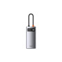 Концентратор Baseus Metal Gleam Series 4-in-1 Multifunctional Gray (CAHUB-CY0G)
