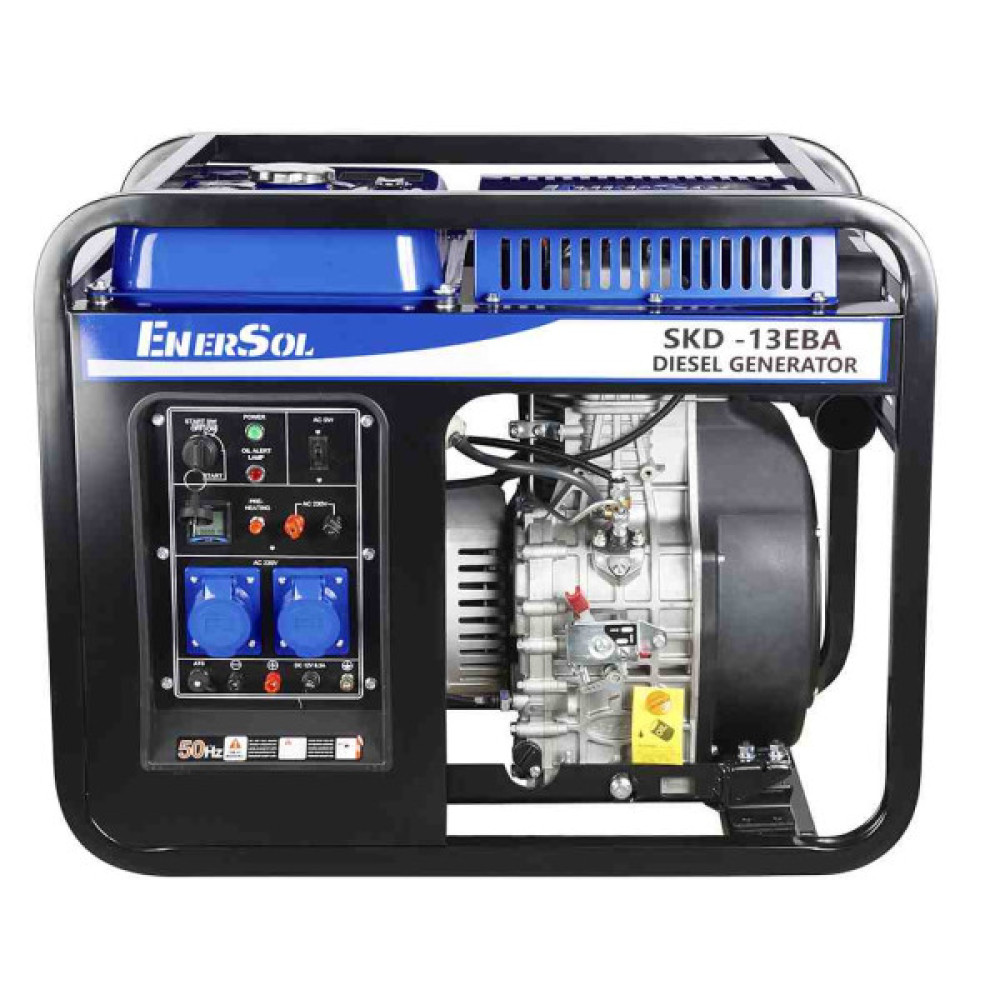 Генератор Enersol дизельний, 13.0kW, HR998F, 3000 об/хв, 210 кг (SKD-13EBA)