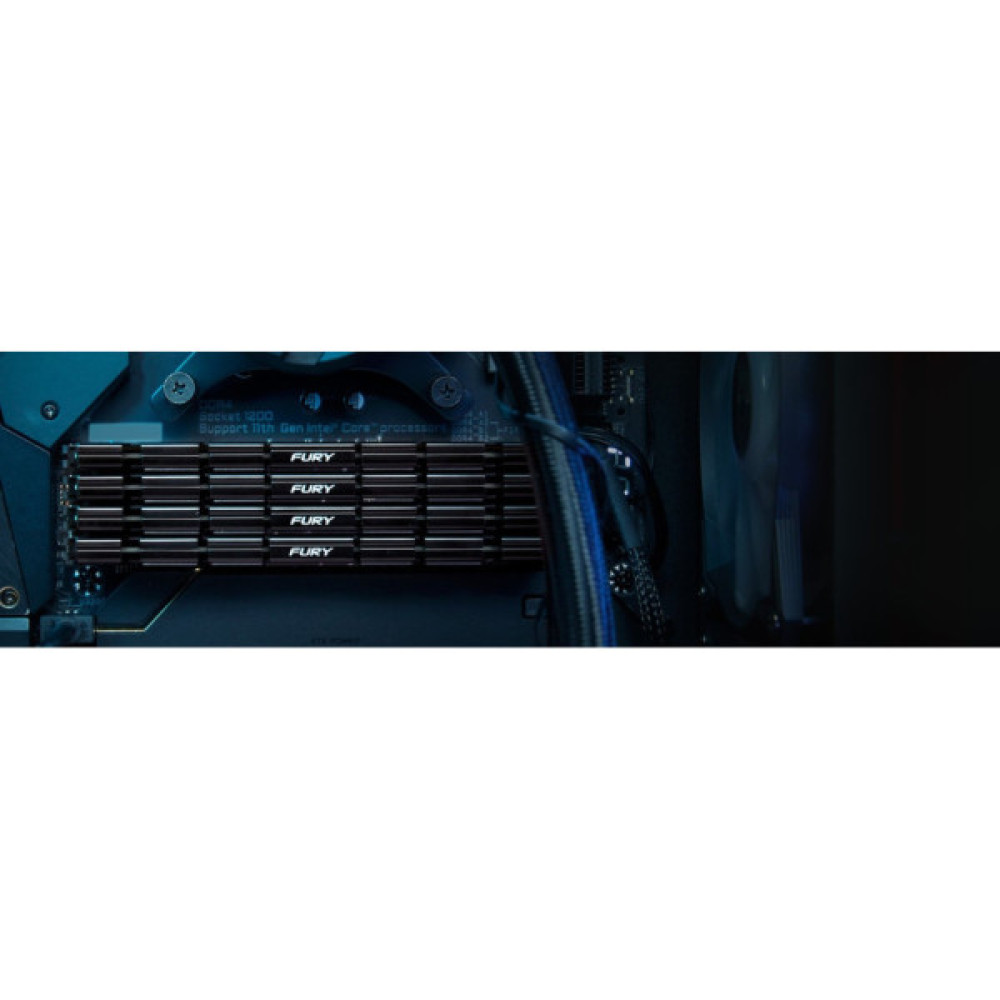 Модуль пам'яті для комп'ютера DDR4 32GB (2x16GB) 4266 MHz Renegade Kingston Fury (ex.HyperX) (KF442C19RB12K2/32)