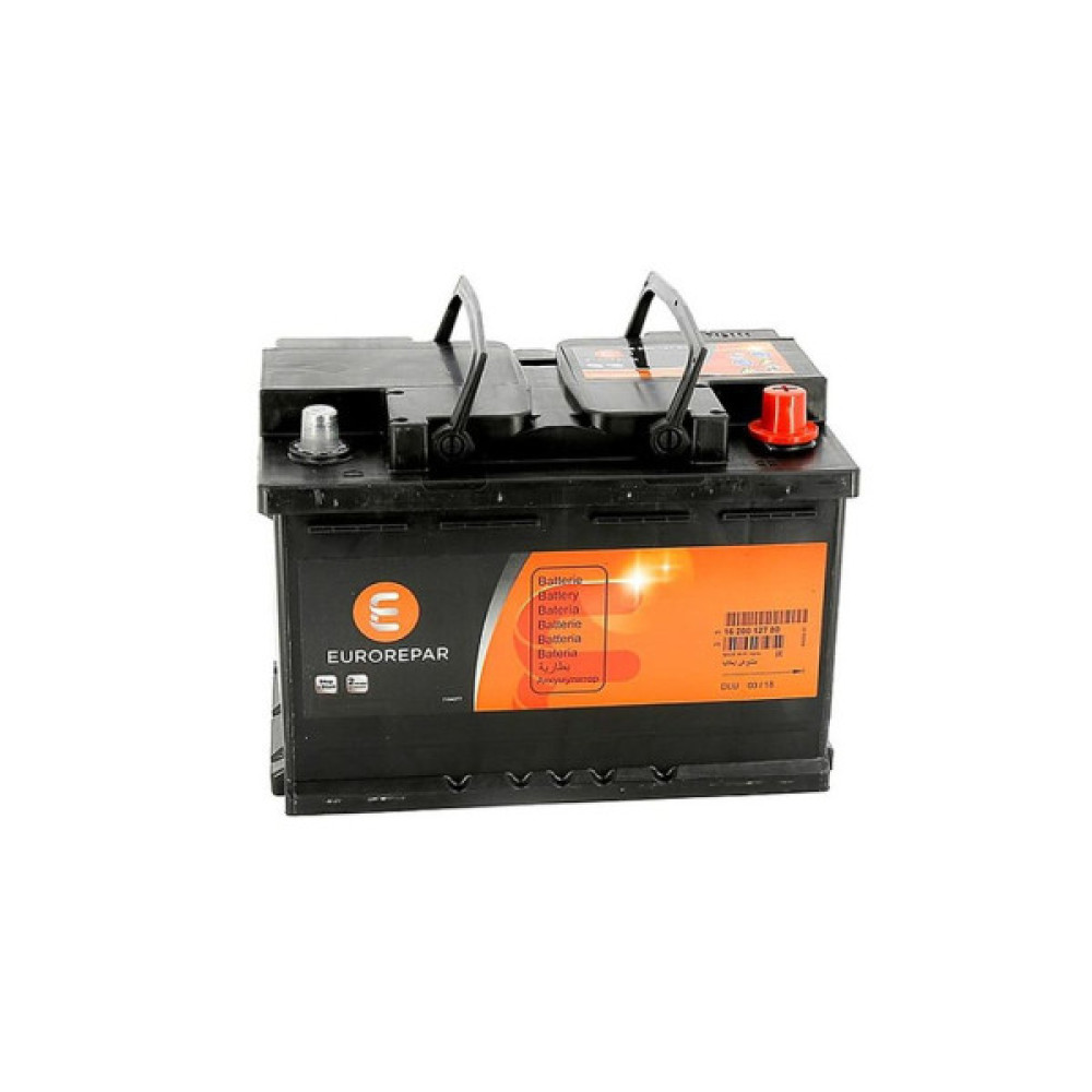 Акумулятор автомобільний EUROREPAR 74Ah 680A R+ (1648431780)