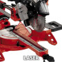 Пила торцовочна Einhell TC-SM 2534/1 Dual з протяжкою 2100Вт диск 250мм 14.3кг лазер Пила торцовочна Einhell TC-SM 2534/1 Dual з протяжкою 2100Вт диск 250мм 14.3кг лазер