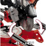 Пила торцовочна Einhell TC-SM 2534/1 Dual з протяжкою 2100Вт диск 250мм 14.3кг лазер Пила торцовочна Einhell TC-SM 2534/1 Dual з протяжкою 2100Вт диск 250мм 14.3кг лазер