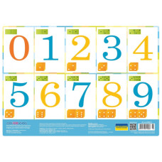 Підкладка настільна Cool For School Цифри (CF61480-07)