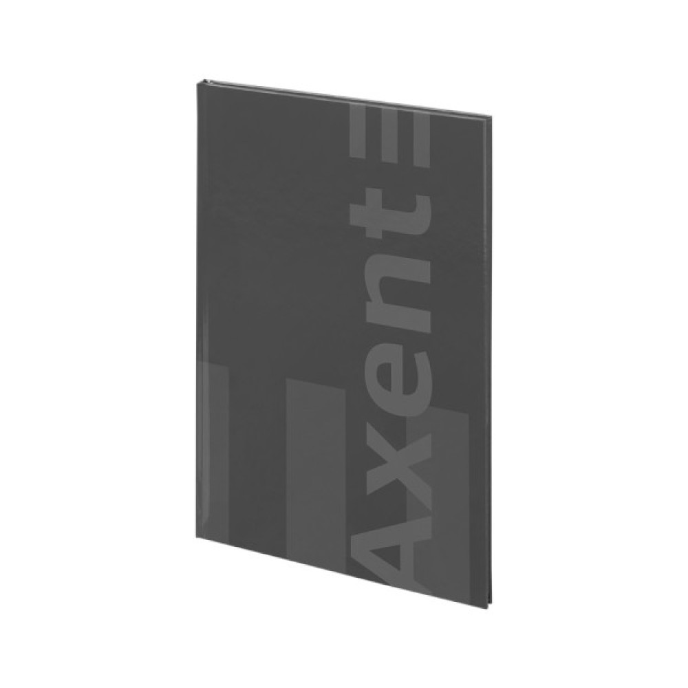 Книга записна Axent A4 One color, 96 аркушів клітинка, сірий (8426-4-A)