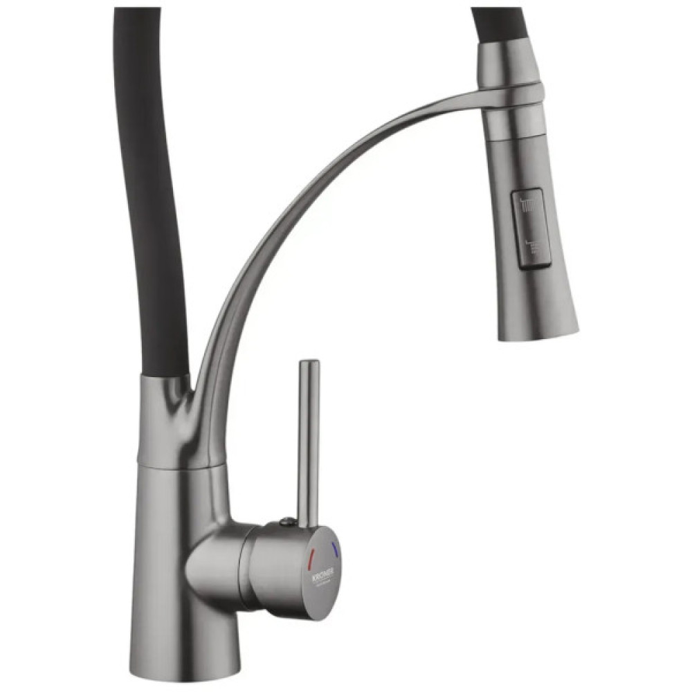 Змішувач Kroner Ersel-GRP03393BLK (CV033800)