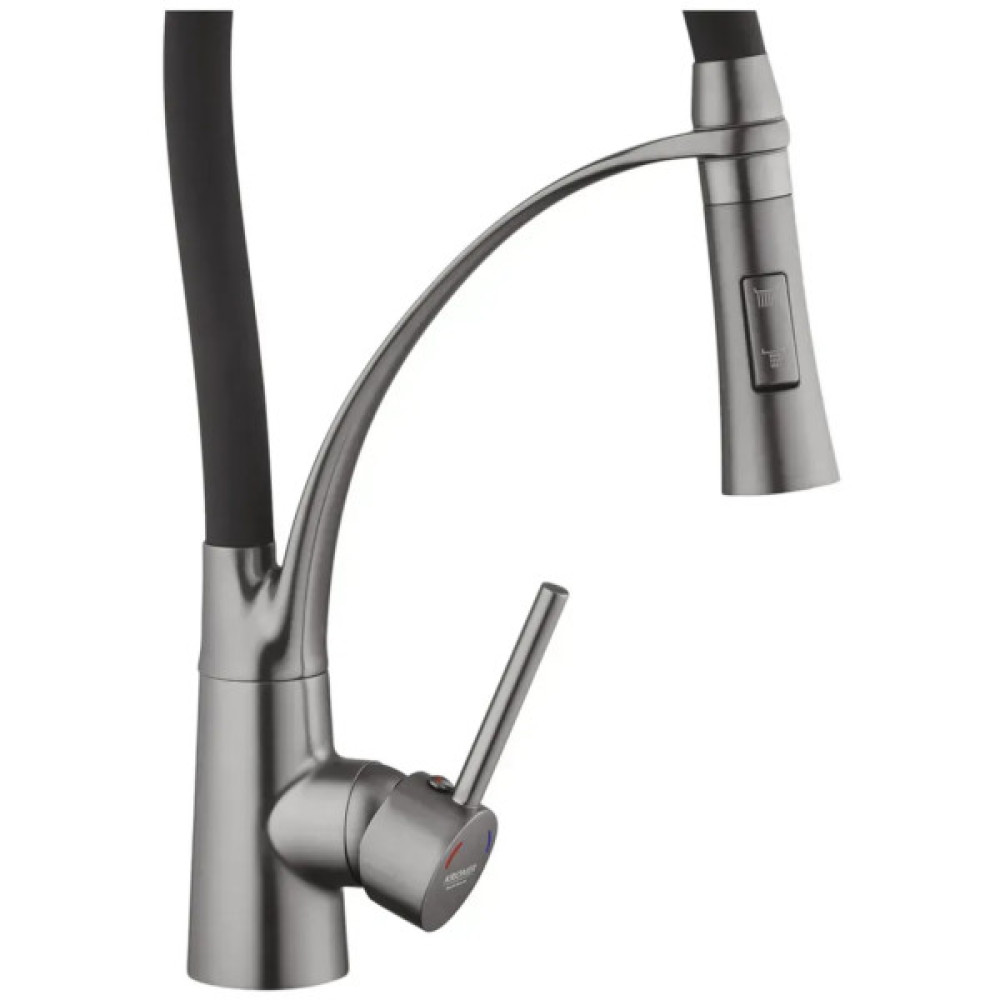 Змішувач Kroner Ersel-GRP03393BLK (CV033800)