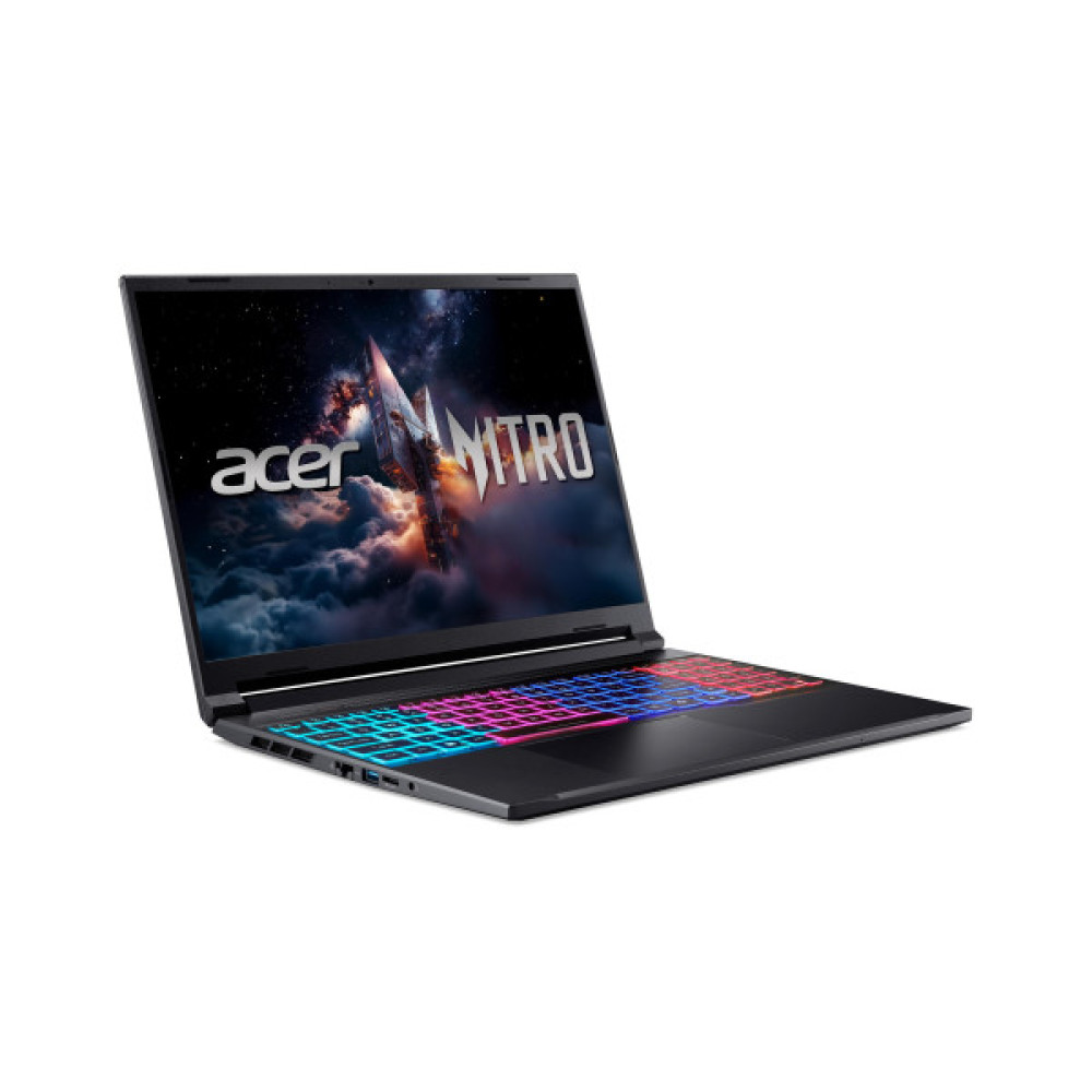 Ноутбук Acer Nitro V 16S ANV16S-71 16" WQXGA IPS, Intel 9-270H, 32GB, F1TB, NVD5070-8, Lin, чорний