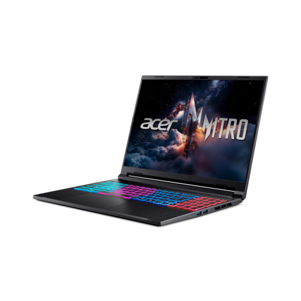 Ноутбук Acer Nitro V 16S ANV16S-71 16" WQXGA IPS, Intel 9-270H, 32GB, F1TB, NVD5070-8, Lin, чорний