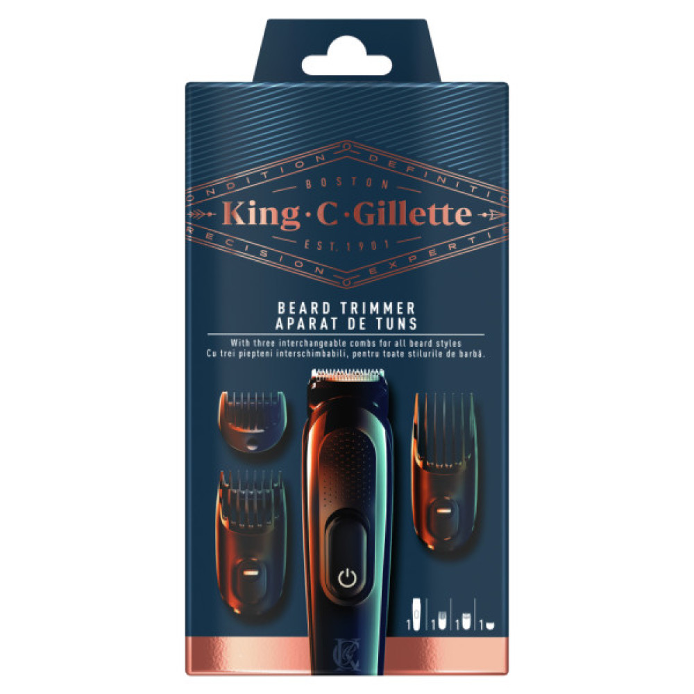 Тример Gillette King C. Beard Trimmer Для бороди (7702018575183)