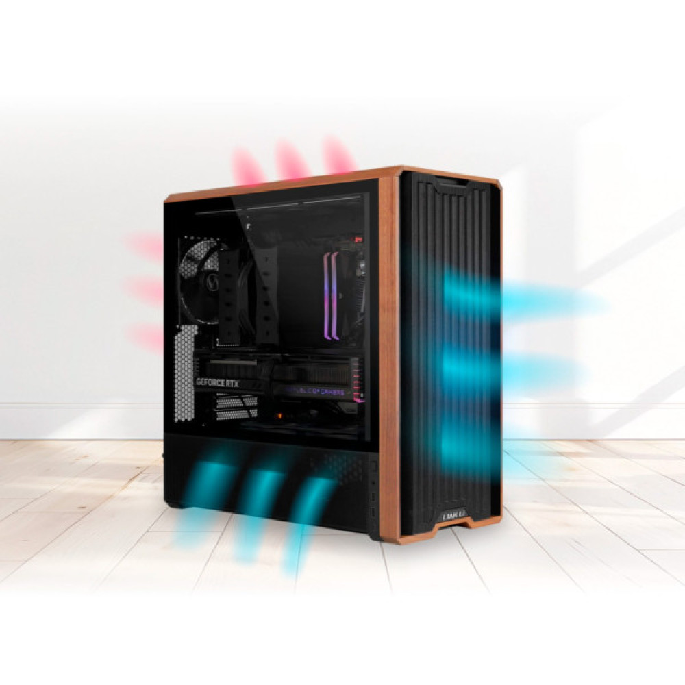 Корпус для ПК Lian Li LANCOOL 217, Black (G99.LAN217X.00)
