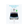 Дата кабель USB 2.0 AM to Lightning 0.9m White Anker (A81B5H21/A81B5G21)