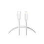 Дата кабель USB-C to Lightning 1.0m PD20W white Baseus (CATLYS-B02)