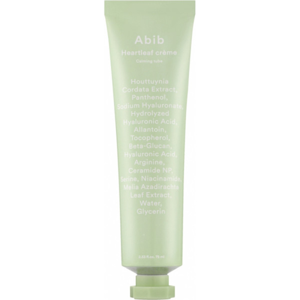 Крем для обличчя Abib Heartleaf Creme Calming Tube 75 мл (8809864762503)