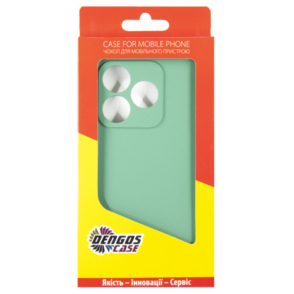 Чохол до мобільного телефона Dengos Soft Realme C63 Mint (DG-TPU-SOFT-64)