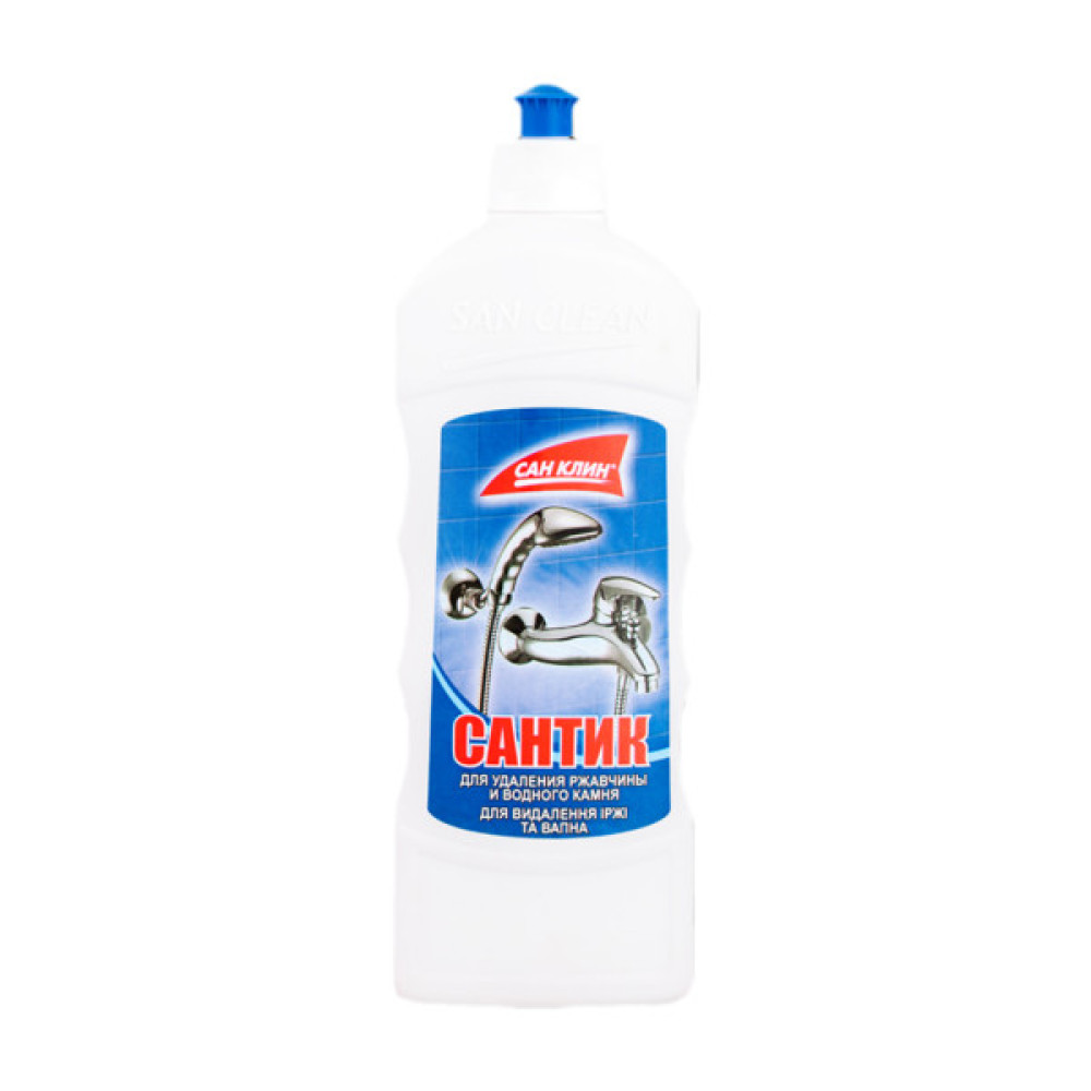 Рідина для чищення ванн San Clean Для видалення іржі та вапна 500 мл (4820003540565)