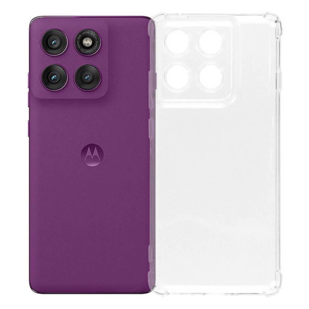 Чохол до мобільного телефона BeCover Anti-Shock Motorola Edge 60 Pro Clear (713806) Чохол до мобільного телефона BeCover Anti-Shock Motorola Edge 60 Pro Clear (713806)