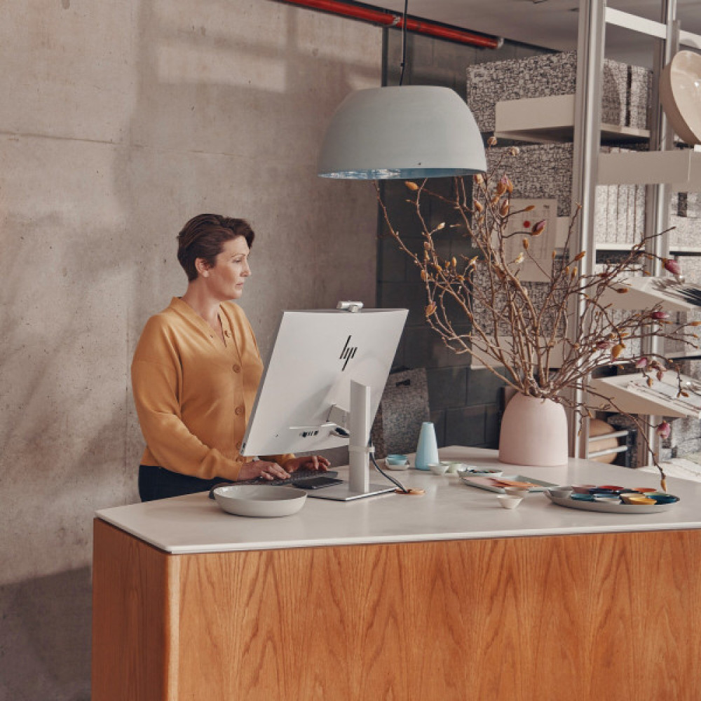 Комп'ютер персональний моноблок HP EliteOne 870-G9 27" FHD IPS AG, Intel i5-14500, 16GB, F512GB, UMA, WiFi, кл+м, 3р, Win11P