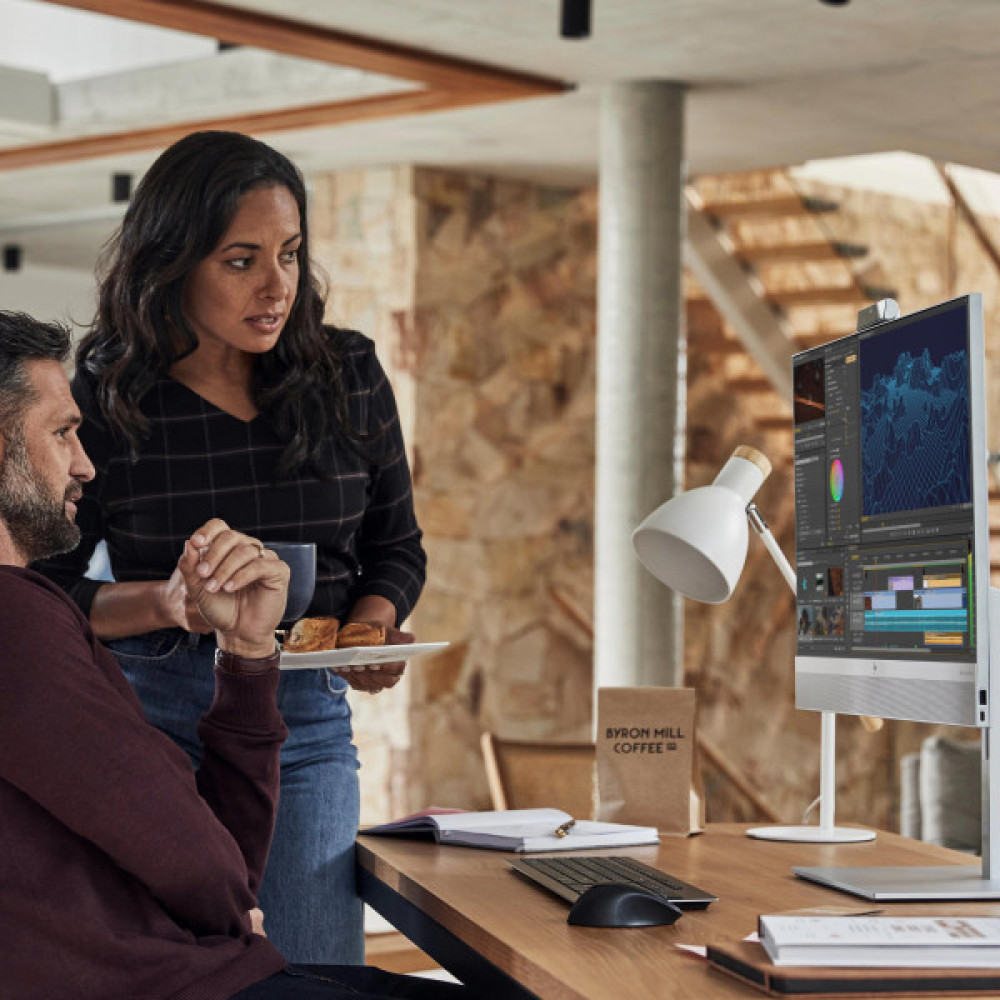 Комп'ютер персональний моноблок HP EliteOne 870-G9 27" FHD IPS AG, Intel i5-14500, 16GB, F512GB, UMA, WiFi, кл+м, 3р, Win11P