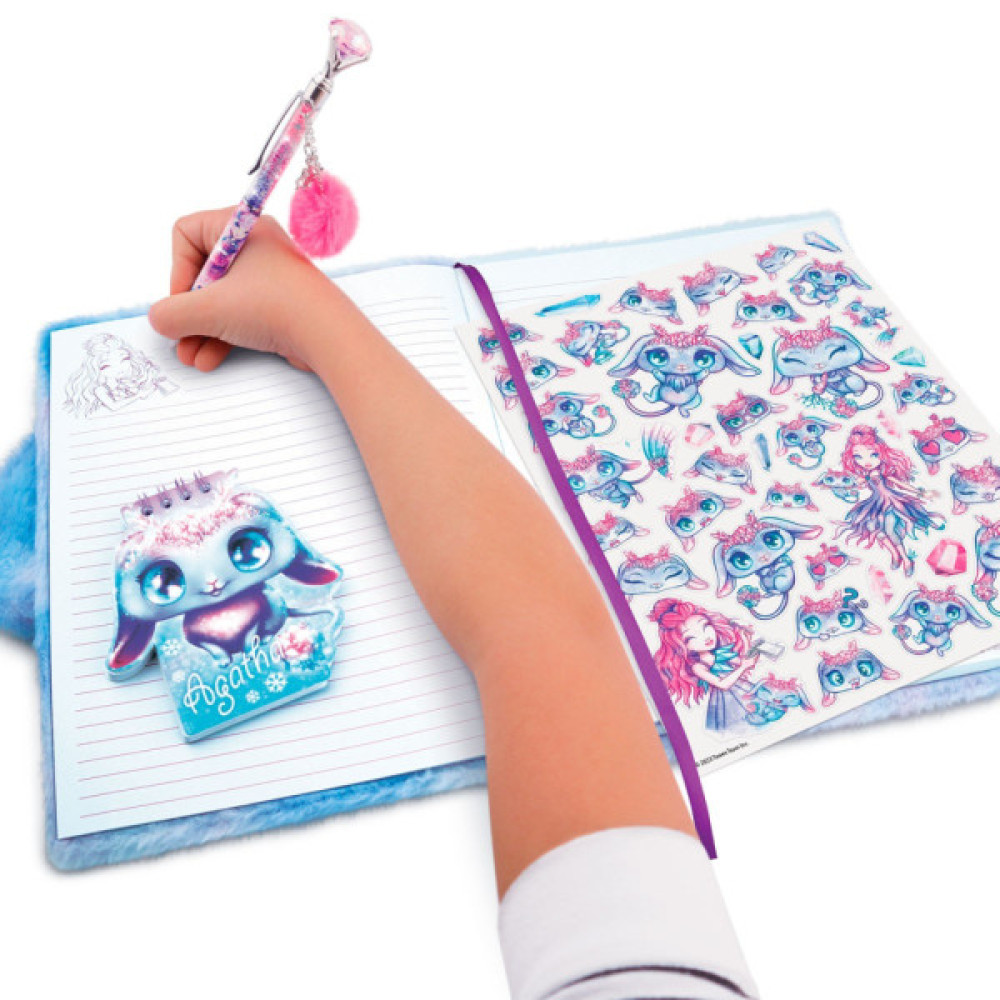 Блокнот Nebulous Stars Большой пушистый блокнот 2-в-1 NEBULOUS STARS - АГАТА (12523)