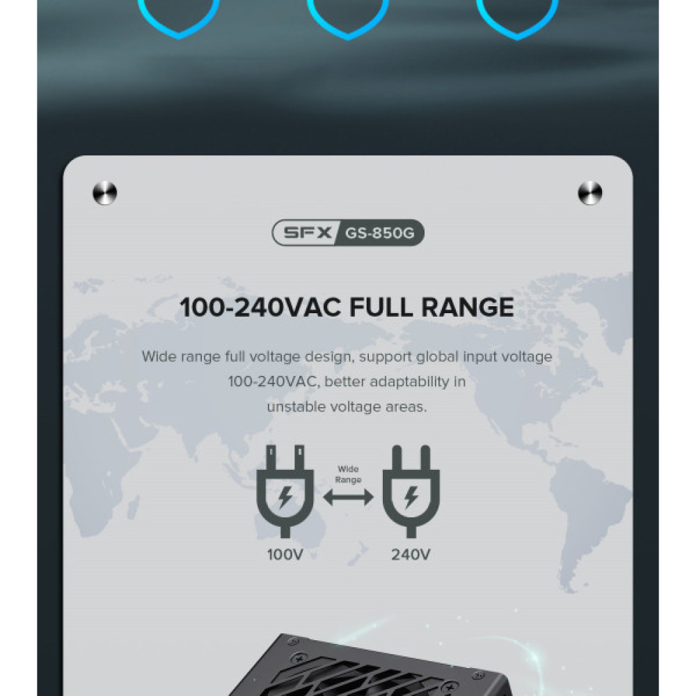 GAMEMAX GS-850G Black