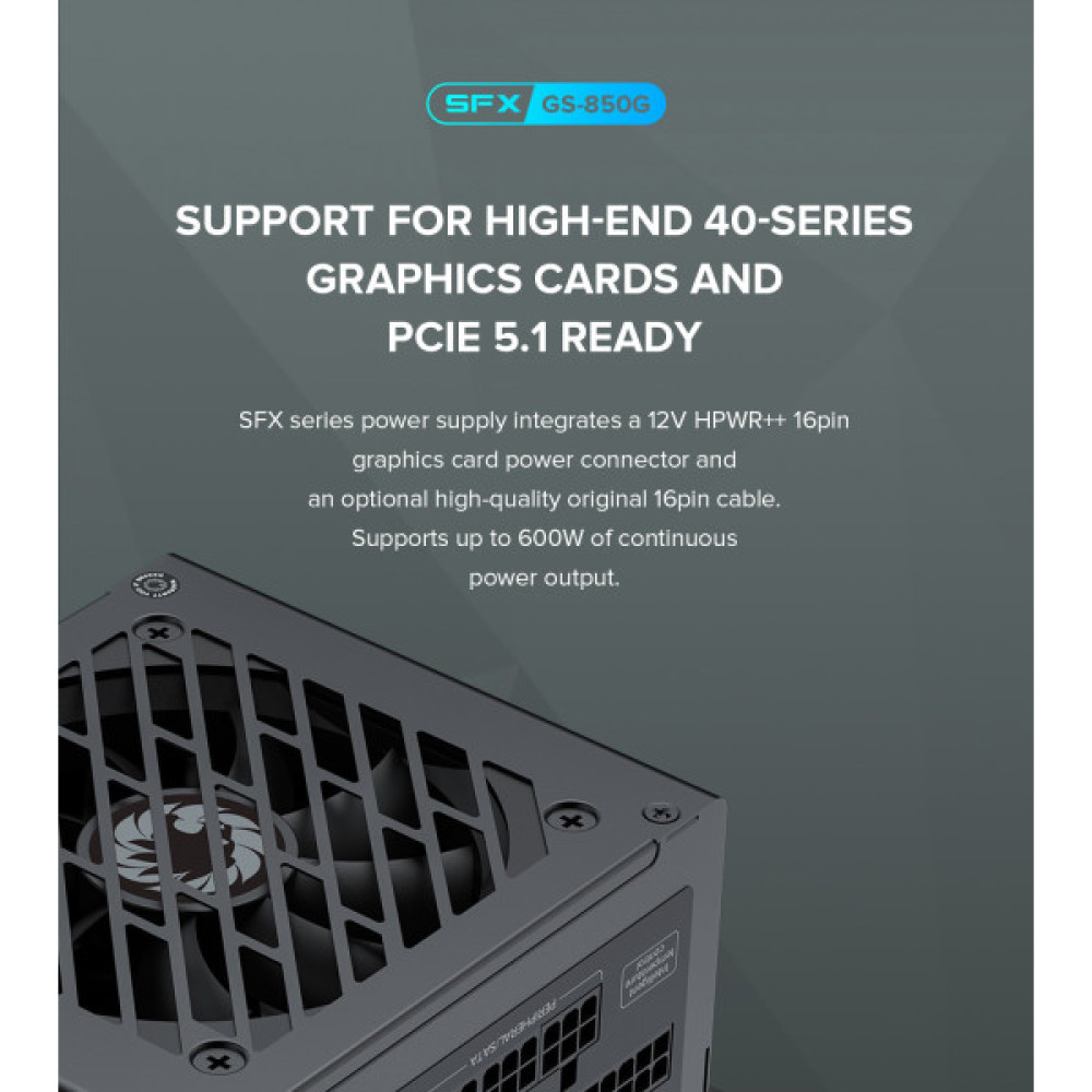 GAMEMAX GS-850G Black