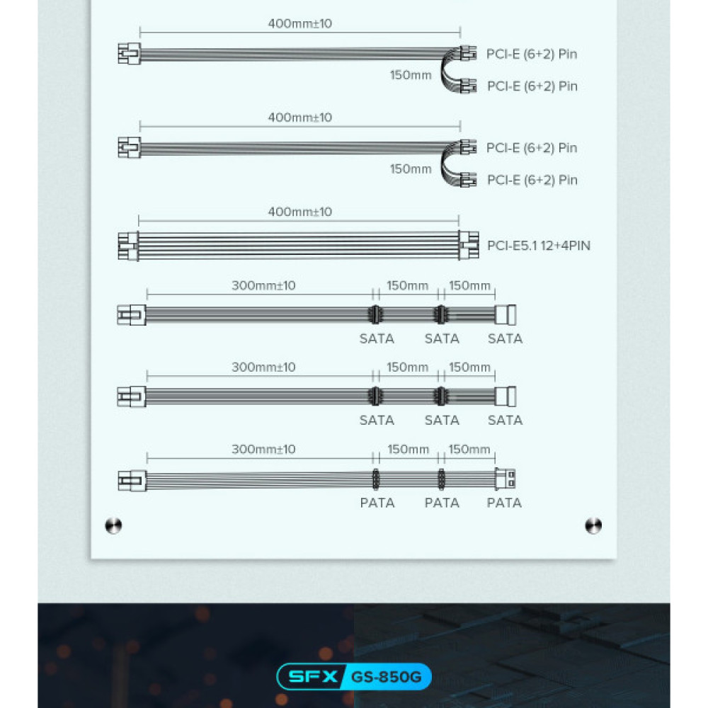 GAMEMAX GS-850G Black