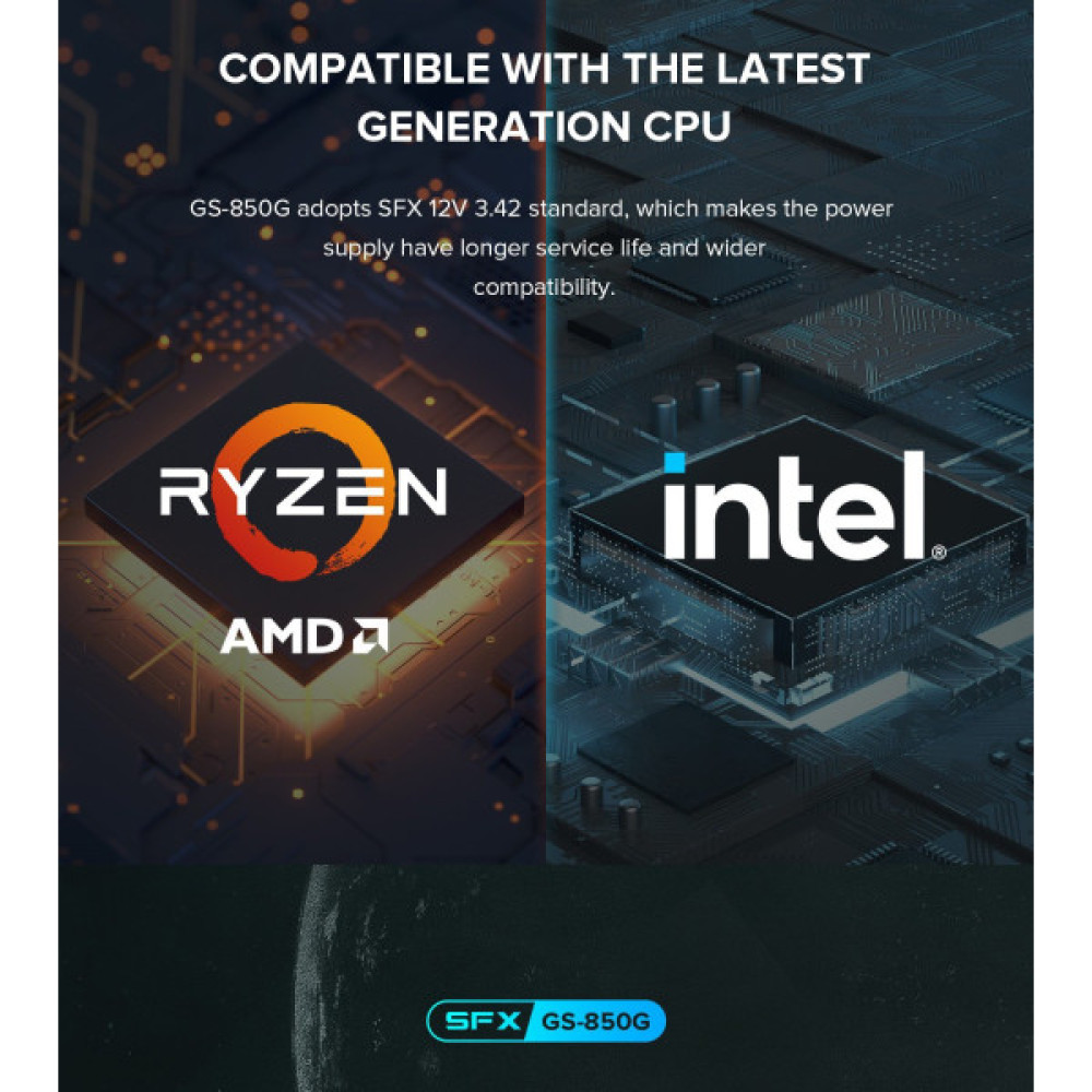 GAMEMAX GS-850G Black