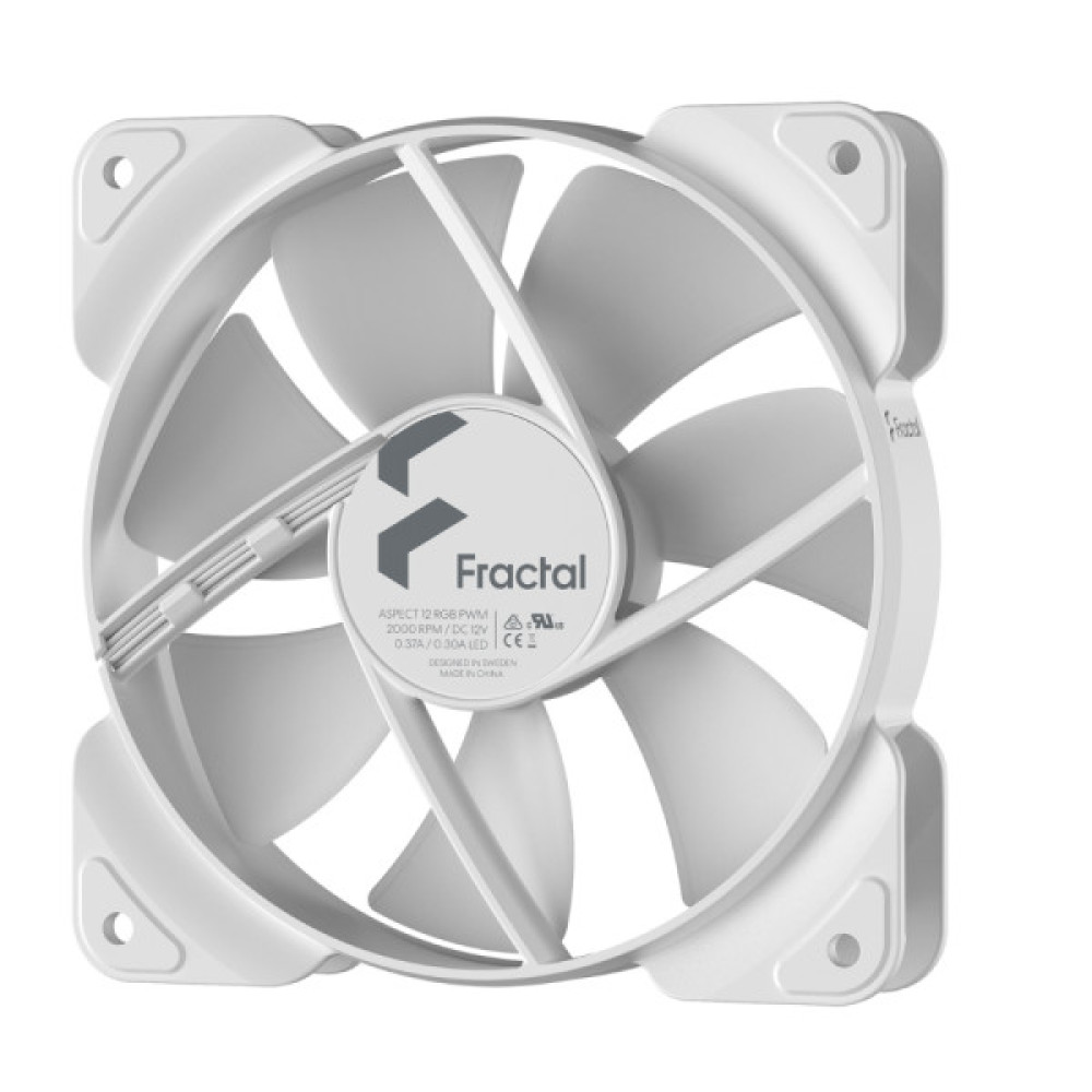 FRACTAL DESIGN Aspect 12 RGB PWM White Frame (FD-F-AS1-1209)