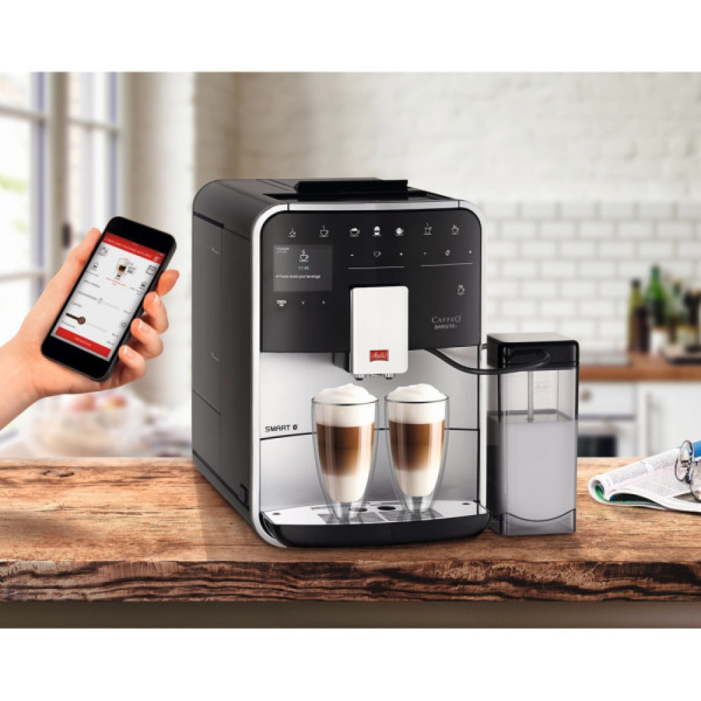 Кавомашина MELITTA Caffeo Barista T Smart silver (F83/0-101)