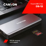 Порт-реплікатор Canyon DS-12, 13 in 1 USB-C hub, 2*HDMI, Gigabit Ethernet, VGA, 3*USB3.0, PD/100W, 3.5mm audio jack (CNS-TDS12) Порт-реплікатор Canyon DS-12, 13 in 1 USB-C hub, 2*HDMI, Gigabit Ethernet, VGA, 3*USB3.0, PD/100W, 3.5mm audio jack (CNS-TDS12)