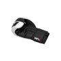 Боксерські рукавички RDX F4 Boxing Sparring Gloves Hook & Loop White/Black 10 унцій (BGR-F4B-10OZ)
