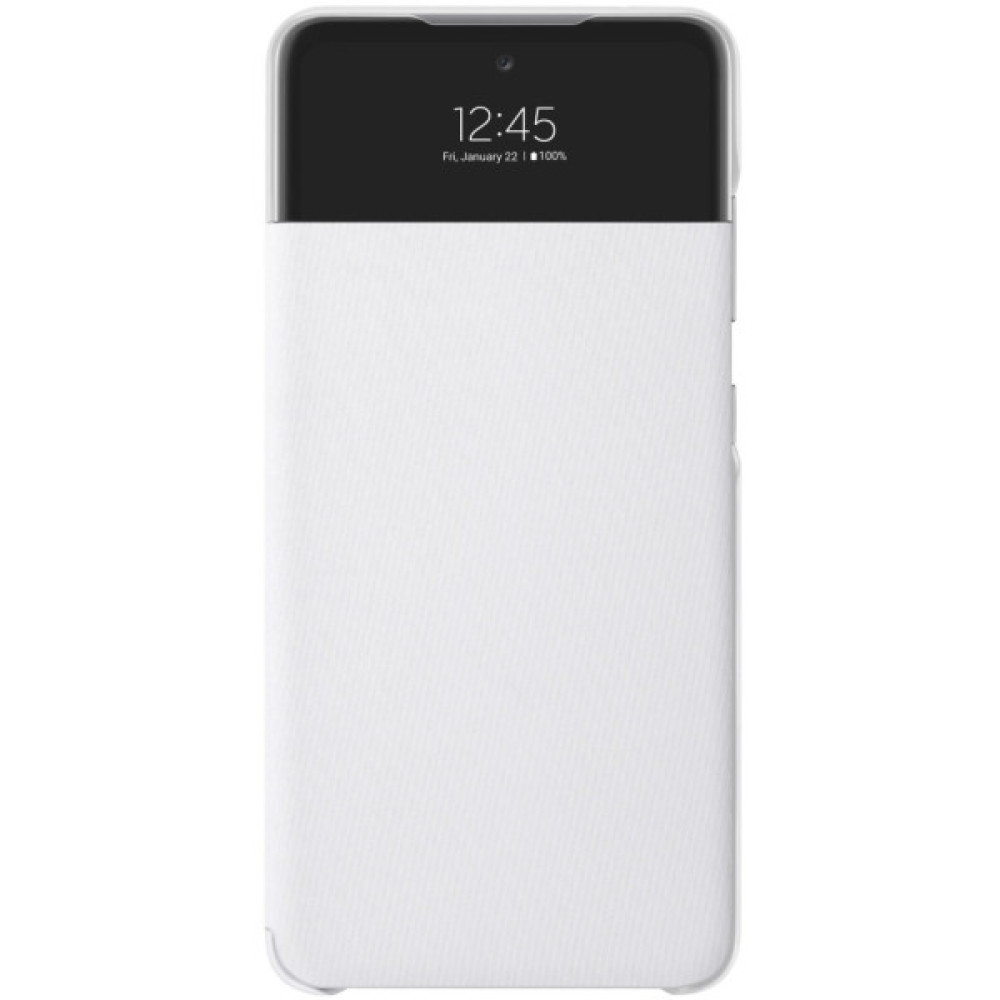Чохол до мобільного телефона Samsung SAMSUNG Galaxy A52/A525 S View Wallet Cover White (EF-EA525PWEGRU) Чохол до мобільного телефона Samsung SAMSUNG Galaxy A52/A525 S View Wallet Cover White (EF-EA525PWEGRU)