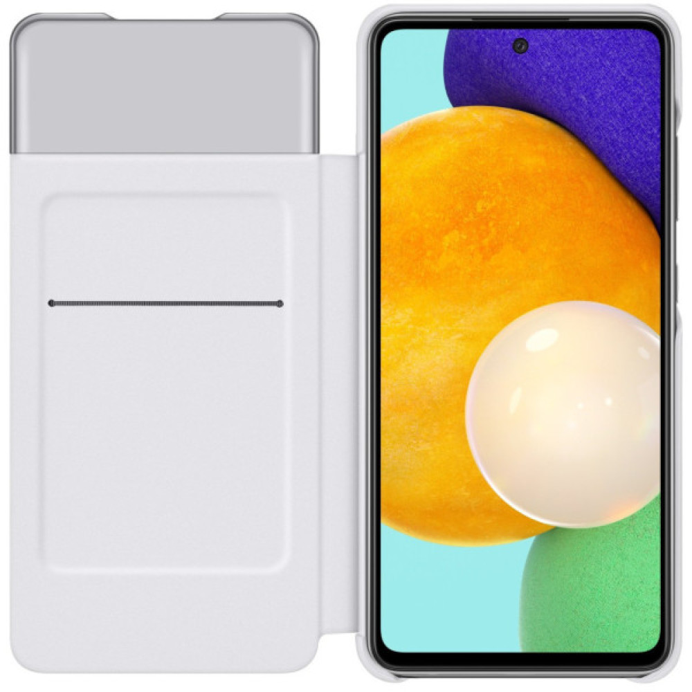 Чохол до мобільного телефона Samsung SAMSUNG Galaxy A52/A525 S View Wallet Cover White (EF-EA525PWEGRU) Чохол до мобільного телефона Samsung SAMSUNG Galaxy A52/A525 S View Wallet Cover White (EF-EA525PWEGRU)