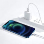 Дата кабель USB-C to Lightning 1.0m 20W Superior Series White Baseus (CATLYS-A02) Дата кабель USB-C to Lightning 1.0m 20W Superior Series White Baseus (CATLYS-A02)