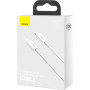 Дата кабель USB-C to Lightning 1.0m 20W Superior Series White Baseus (CATLYS-A02) Дата кабель USB-C to Lightning 1.0m 20W Superior Series White Baseus (CATLYS-A02)